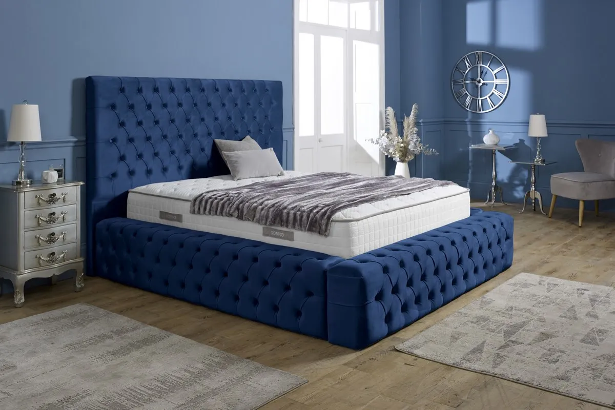 Ambassador Upholstered Ottoman Bed