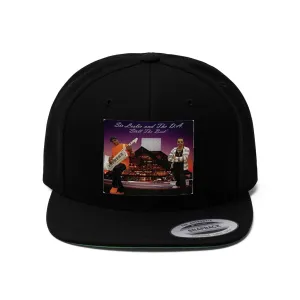 M.U.S.I.C. World HQ Unisex Flat Bill Hat