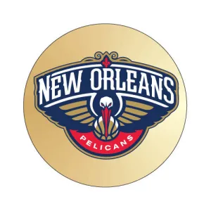 New Orleans Pelicans NBA Round Decal