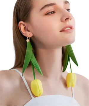 TEEK - Upside Down Tulip Earrings